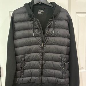 Polo by Ralph Lauren Black Puffer Jacket for Men